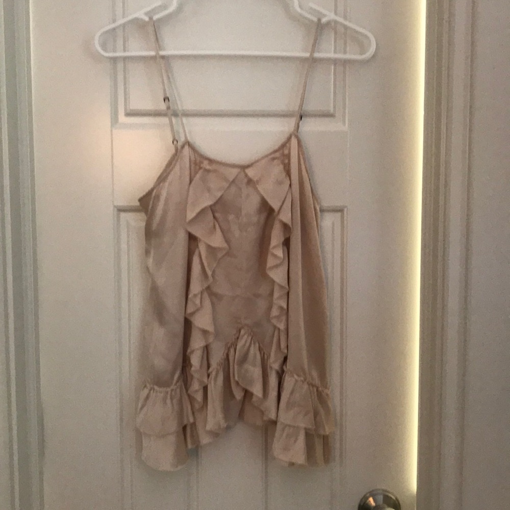 BANANA REPUBLIC: blush pink slip tank